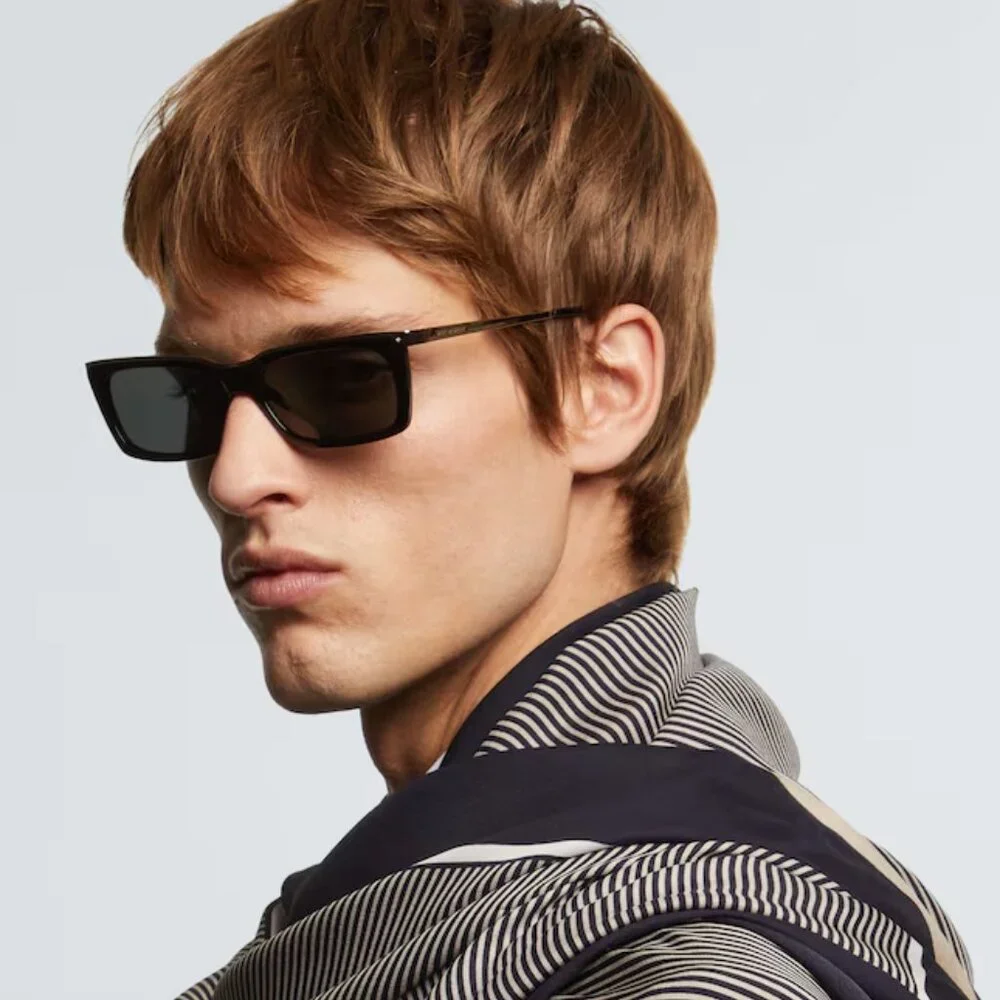 NWT SAINT LAURENT BLACK UNISEX SUNGLASSES